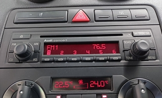 Radiobytte: Audi Concert 2